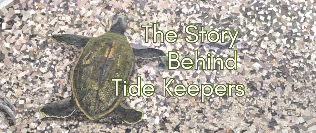 Tide Keepers ocean artwork inspired by marine life