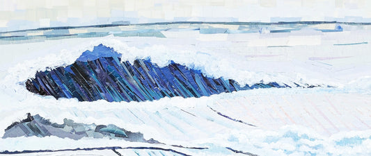 Ocean conservation art featuring sea turtles by Dawn Leigh